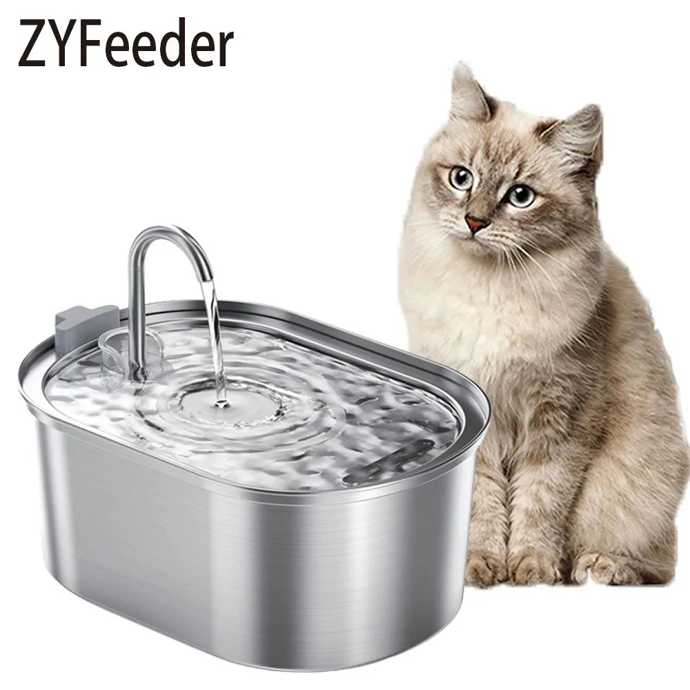 Smart automatic cat waterer