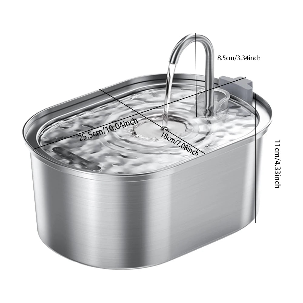 Smart automatic cat waterer
