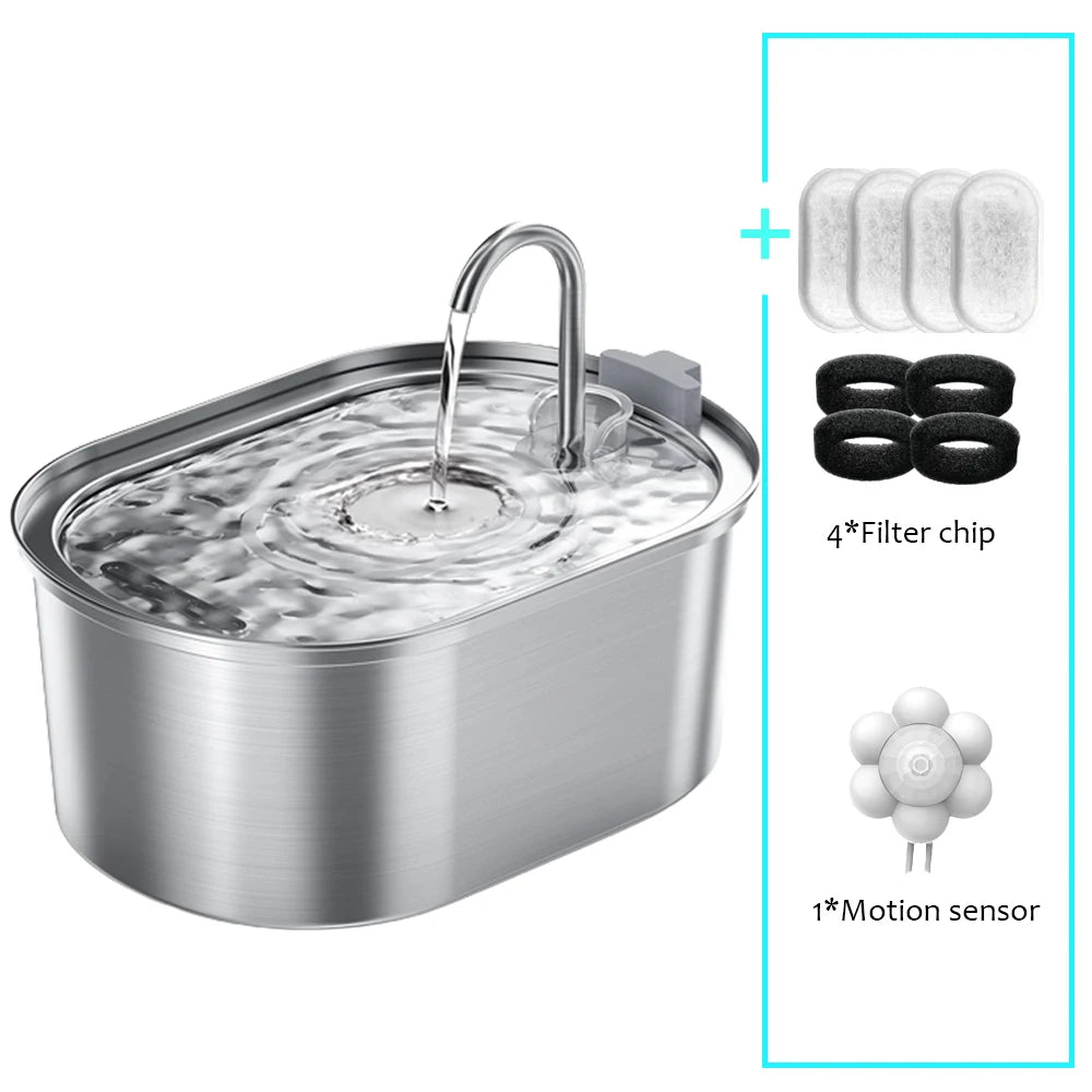 Smart automatic cat waterer
